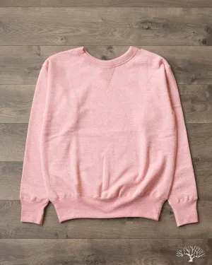 88/12 Heather Four Needle Sweatshirt (Lot 268) - Red
