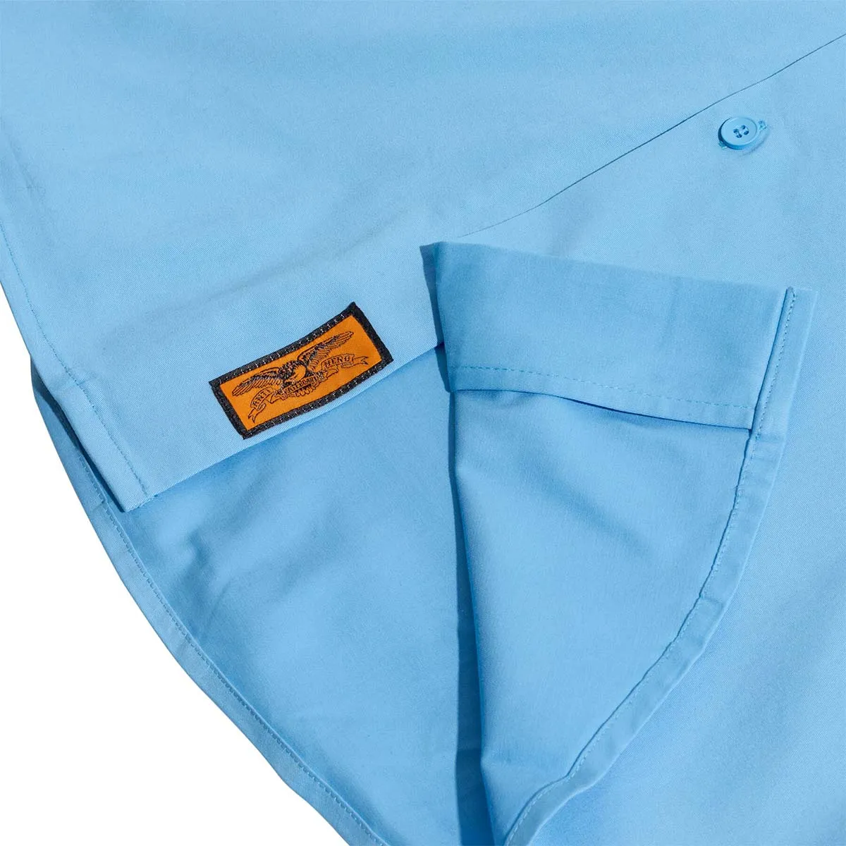Anti Hero - Hecho Por Skate Work Shirt Light Blue