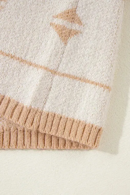 Aztec Charm Plus Size Sweater