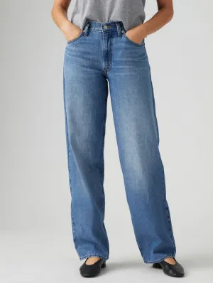Baggy Dad Heavy Check Jeans