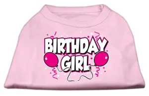 Birthday Girl Screen Print Shirts Light Pink XXL (18)