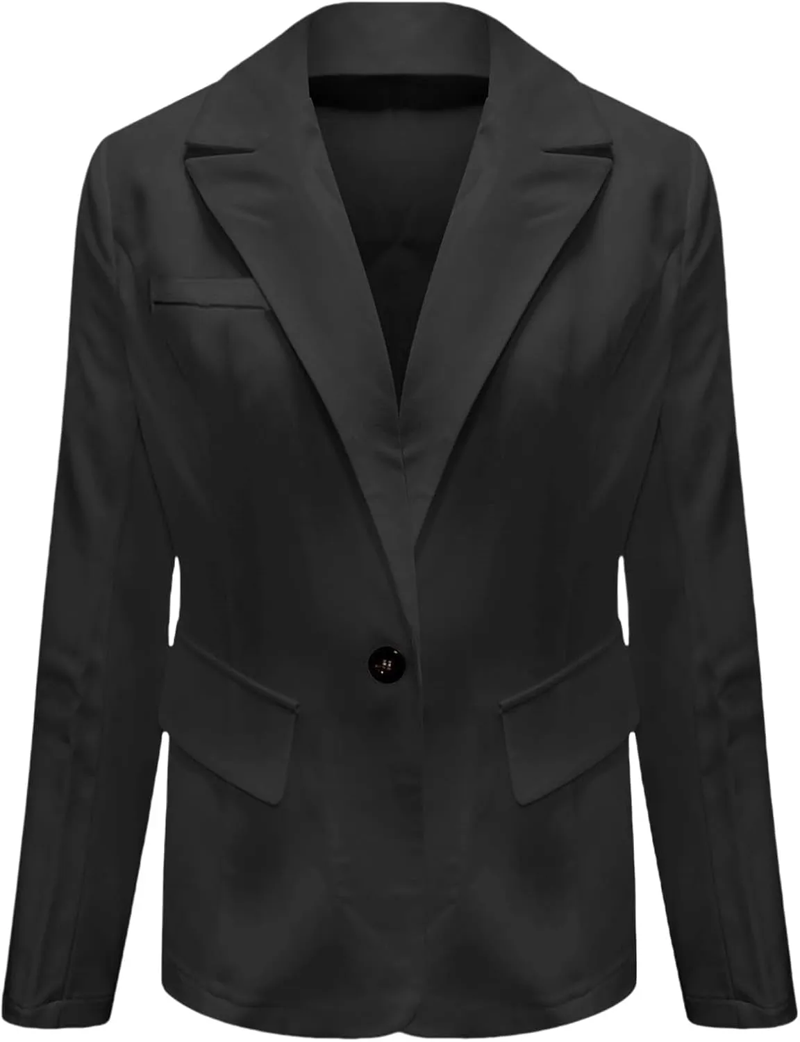 Blazers for Women 2025 with Pocket Business Casual Jacket Long Sleeve Open Front Cardigan Work Suit Fashion Blazers