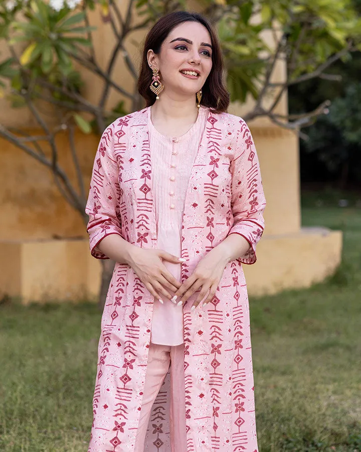 Blocky Jacket Co-Ord Set