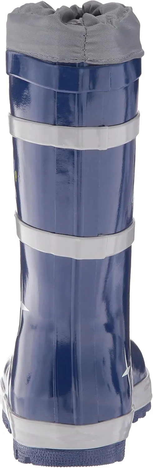 Blue Space Hero Natural Rubber Rain Boots
