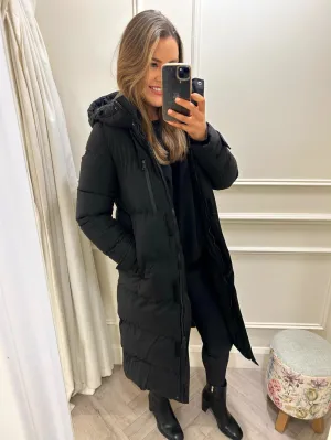 Brooke Full Length Coat Black