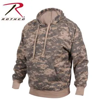 Camo Pullover Hooded Sweatshirt ACU Digital