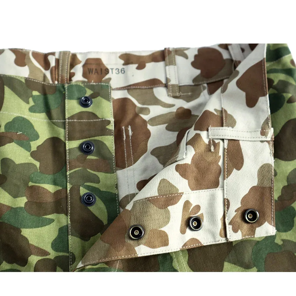 Camouflage Tactical Straight Retro Pants