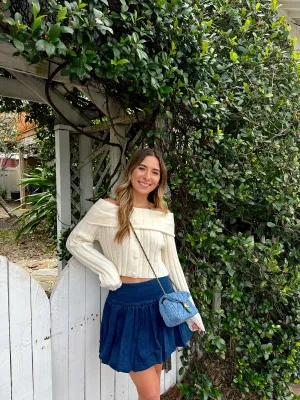 Cozy Off The Shoulder Sweater
