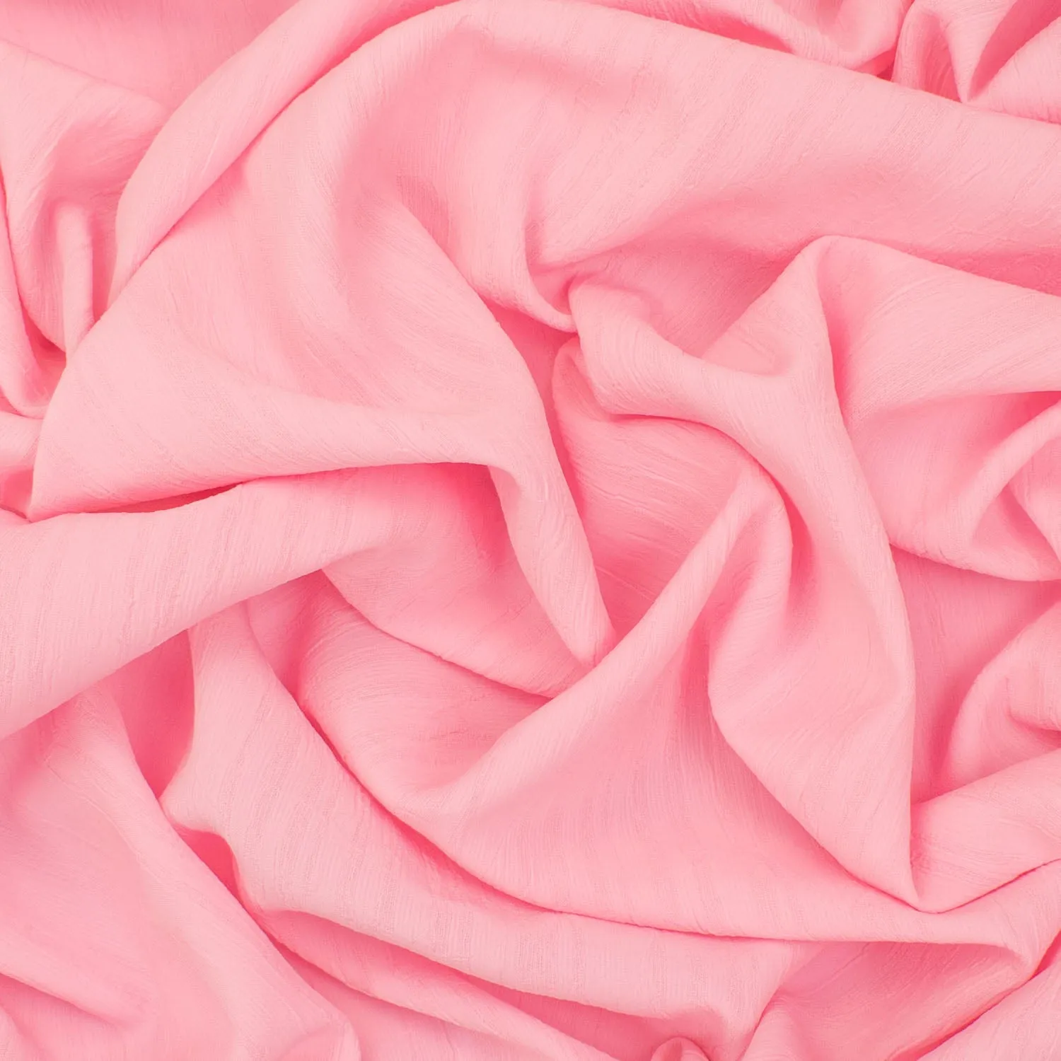 Crinkle Crepe Georgette Baby Pink