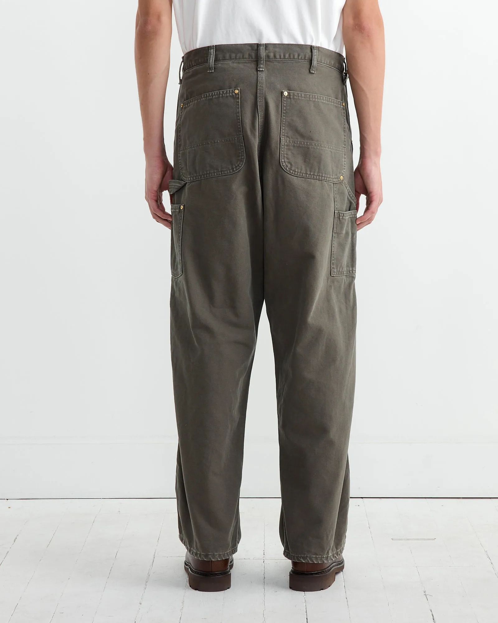 Dad's Fit Painter Pant in Army Green