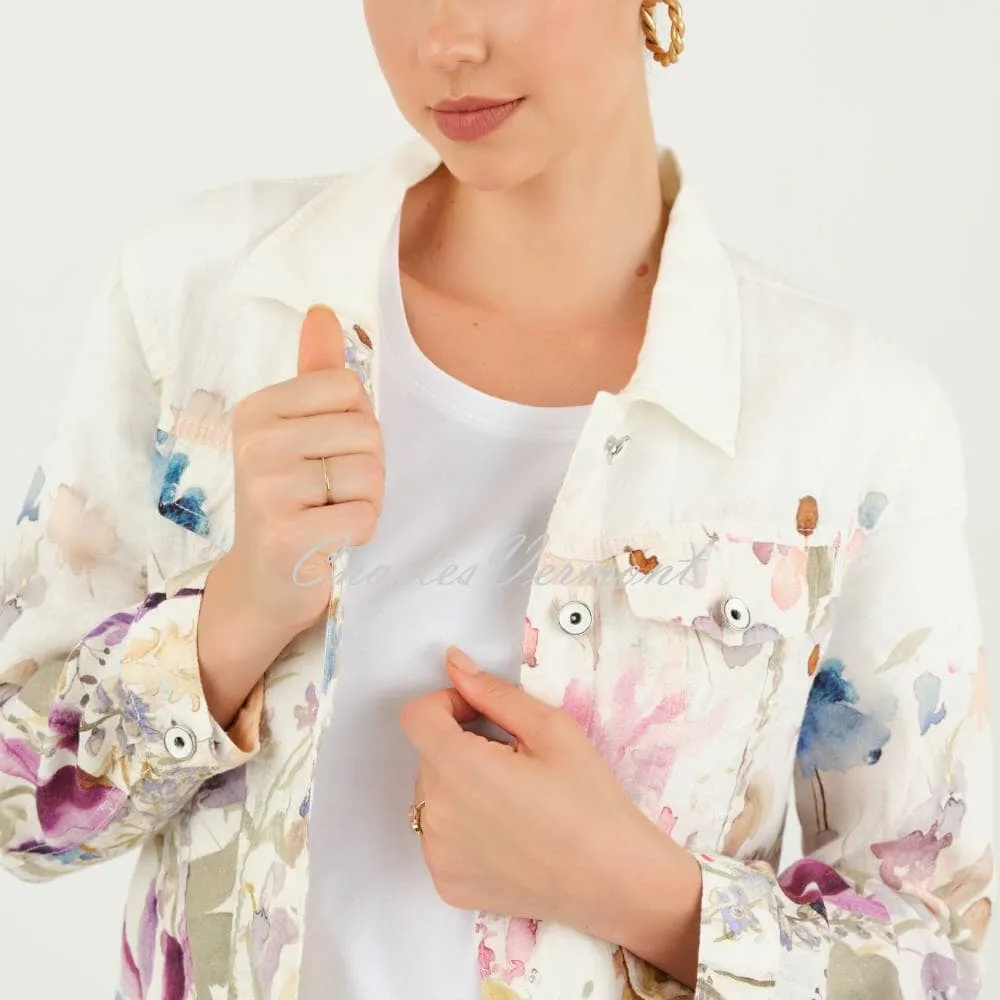 Dolcezza Linen Jacket - Style 23636