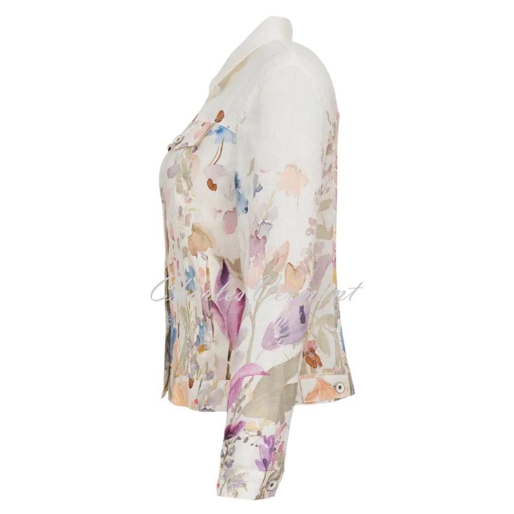 Dolcezza Linen Jacket - Style 23636