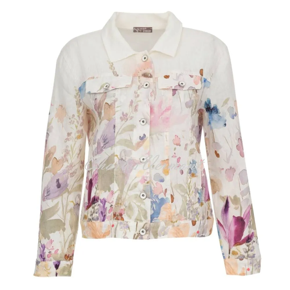 Dolcezza Linen Jacket - Style 23636