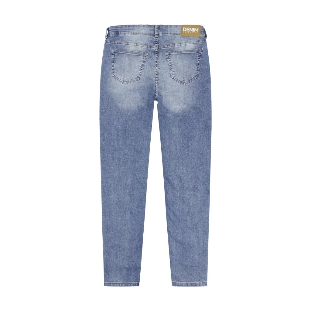 DPOhio Recycled Slim Jeans - Mable Mid Blue