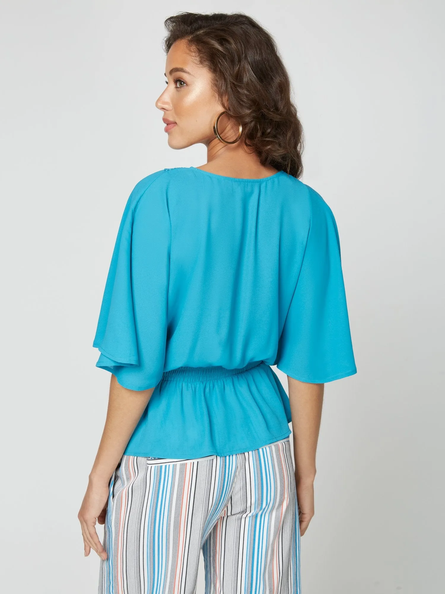 Embellished Dolman Top