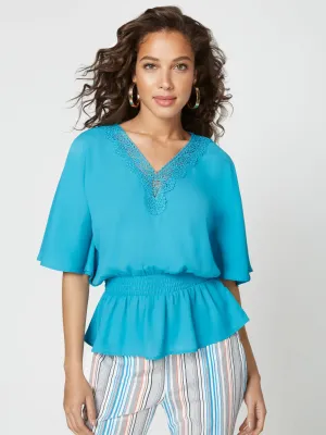 Embellished Dolman Top