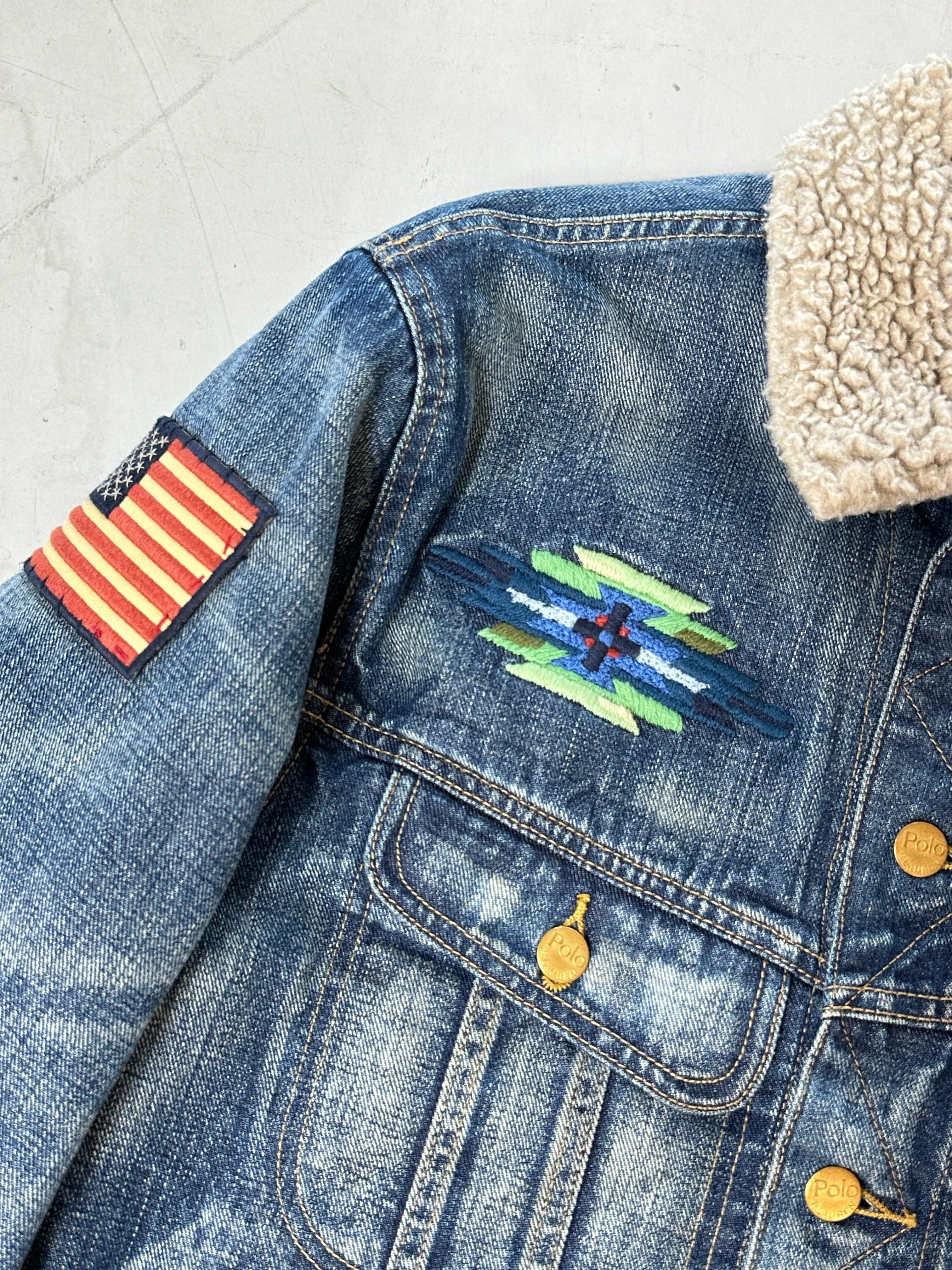 Embroidery Denim jacket