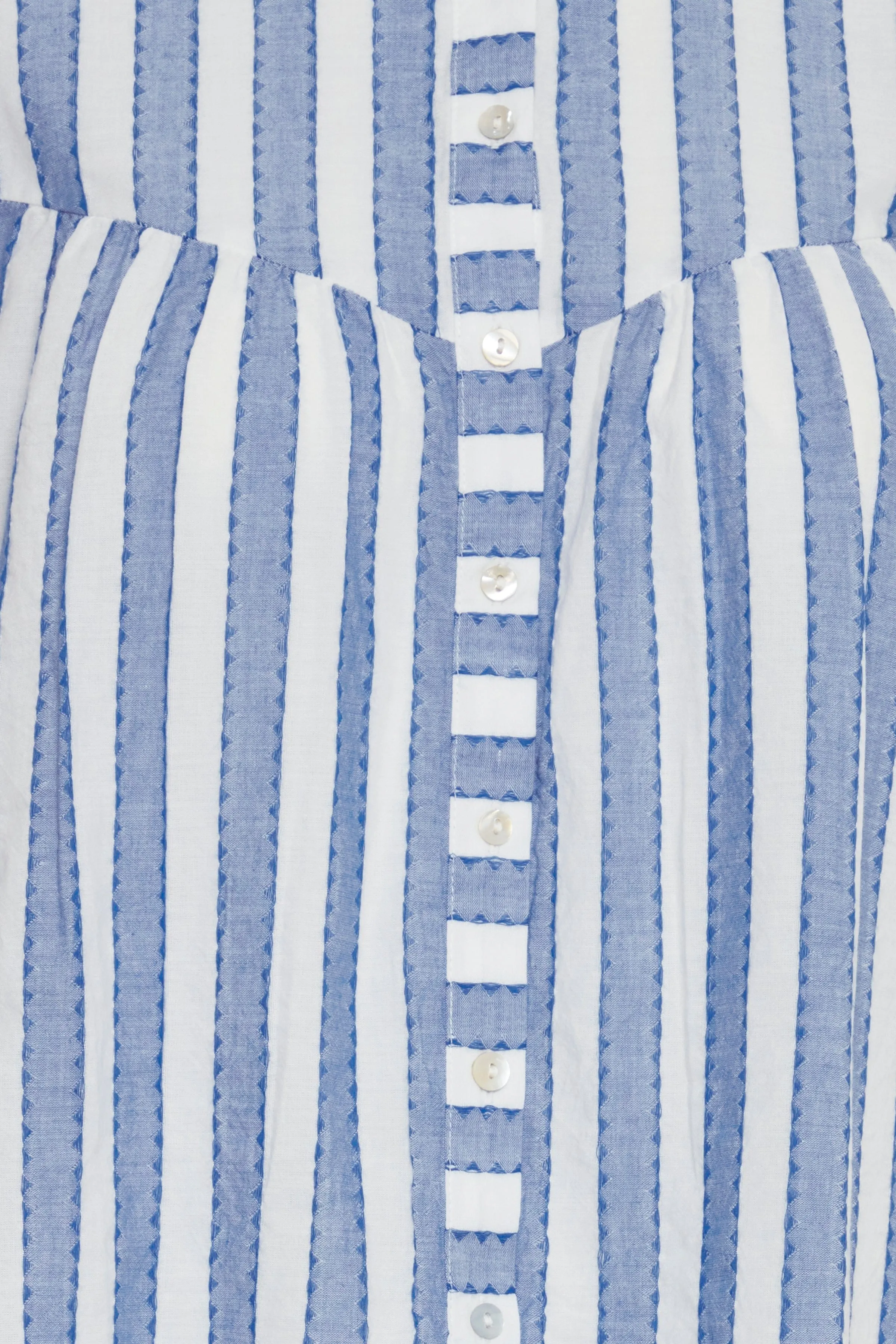 Ezoma Shirt in Little Boy Blue Stripe Pattern