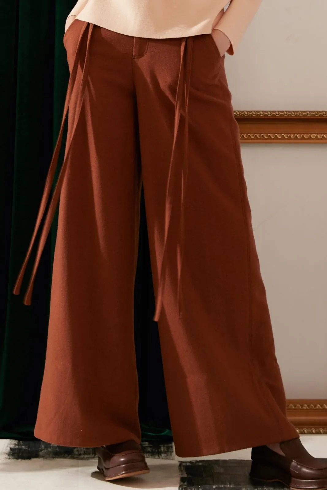 Fosette Wool Pants