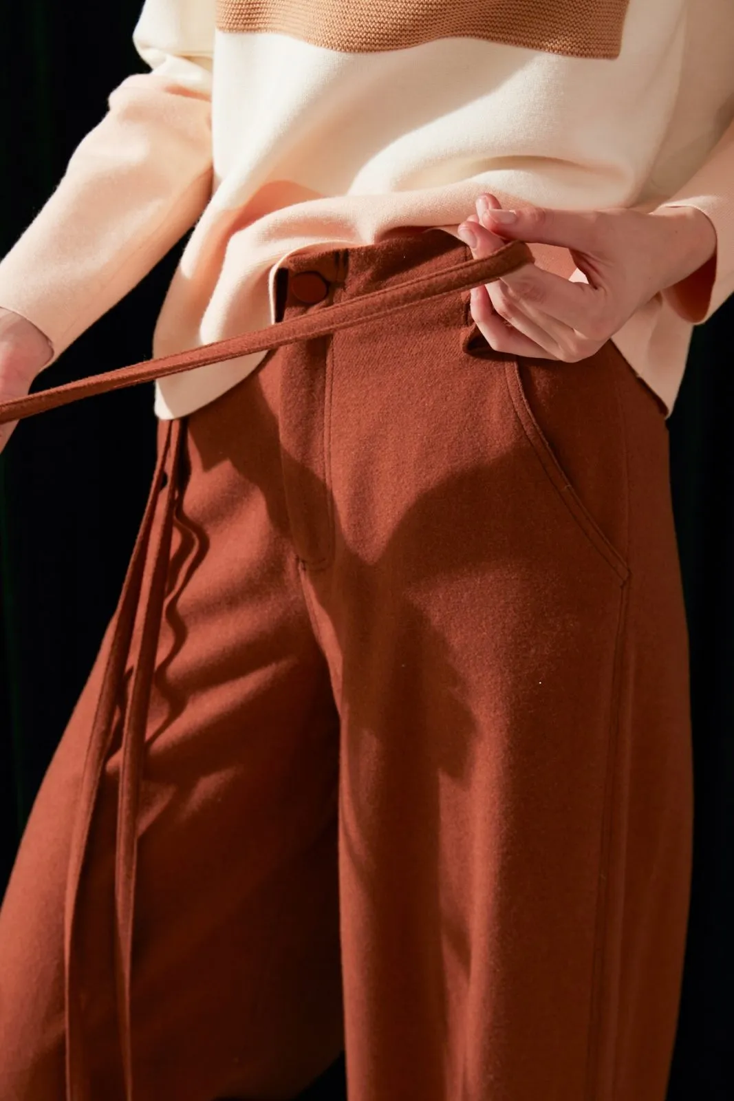 Fosette Wool Pants