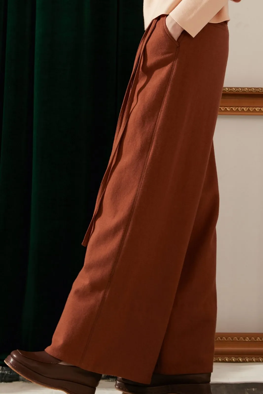 Fosette Wool Pants