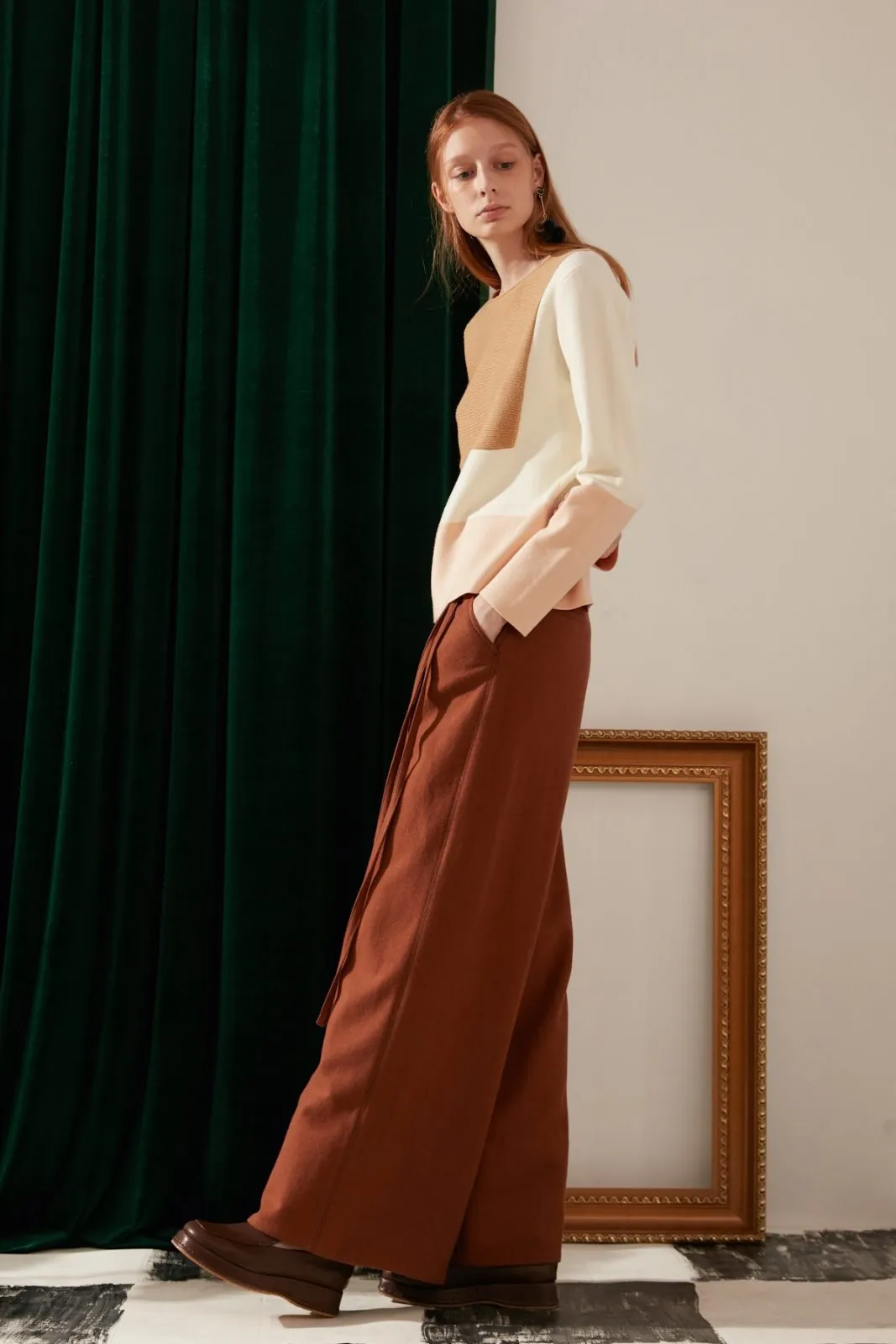 Fosette Wool Pants