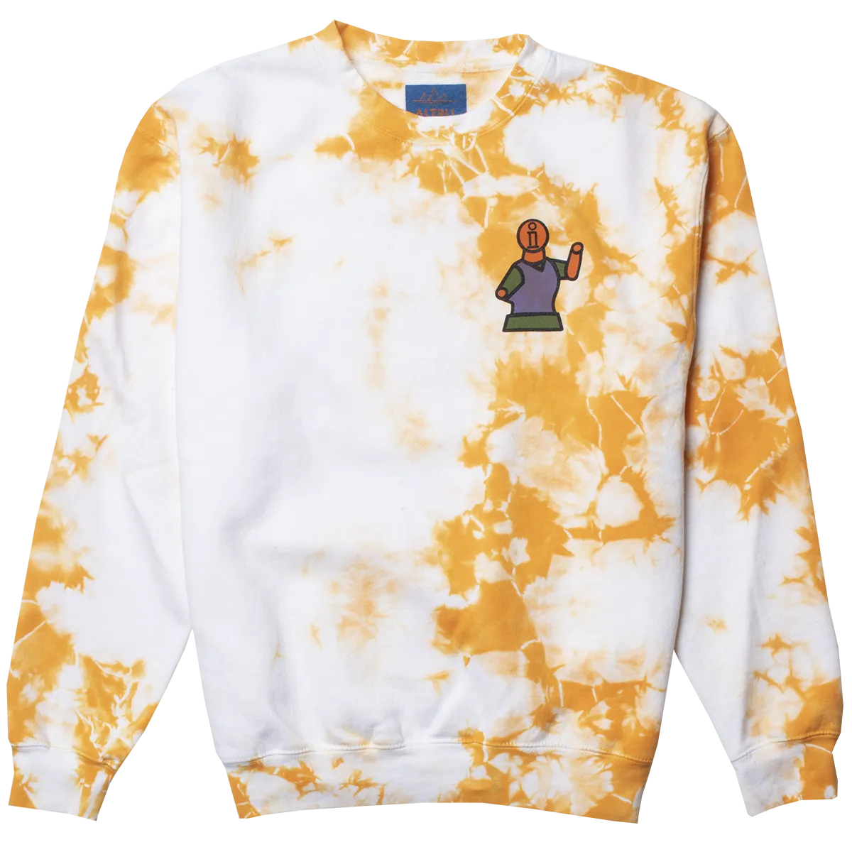 Fourth Dimension Peace Flower graphic sweatshirt