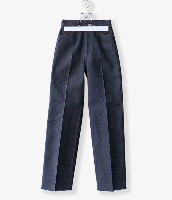FUMIKA_UCHIDA/Heavy OZ Denim 5 POCKETS PANTS(INDIGO)