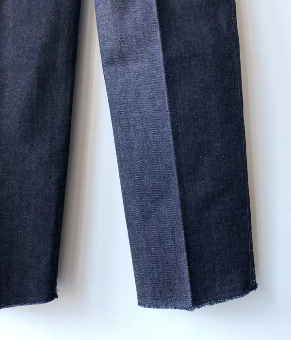 FUMIKA_UCHIDA/Heavy OZ Denim 5 POCKETS PANTS(INDIGO)