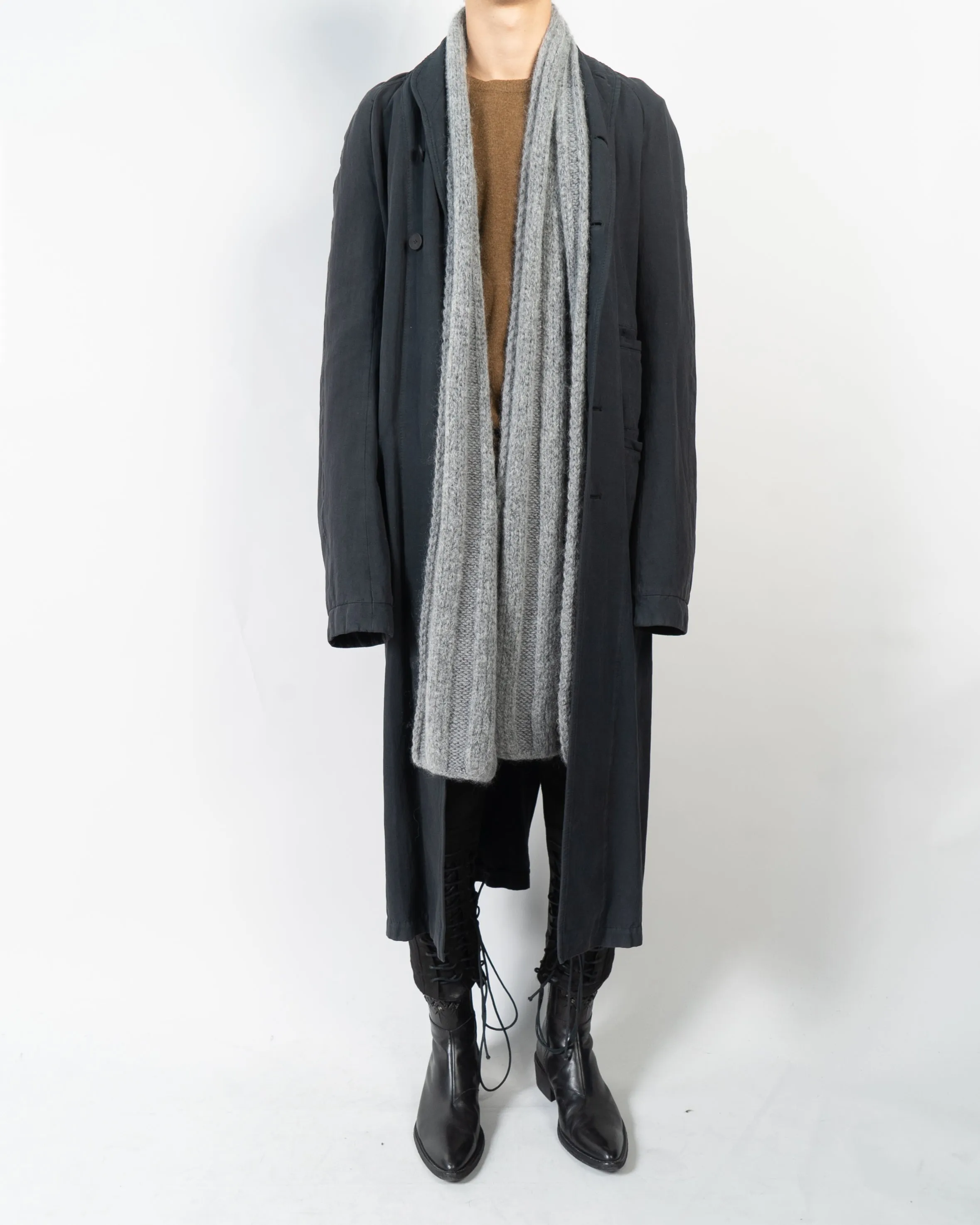 FW14 Vigari Grey Cashmere Scarf