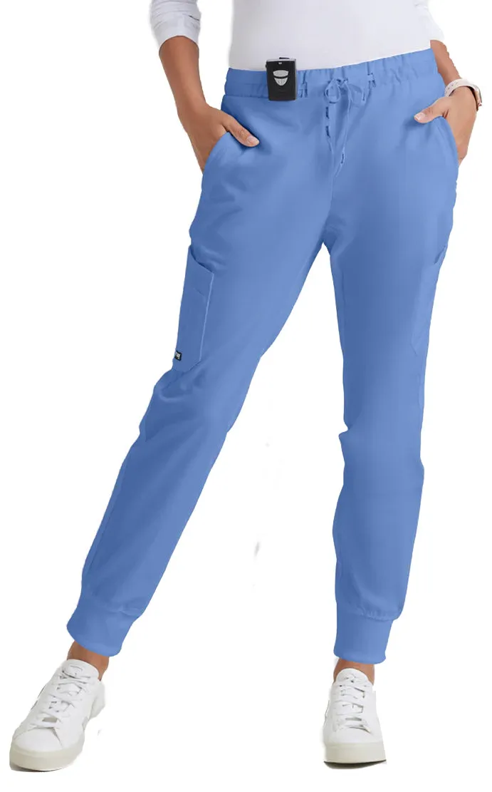 Grey's Anatomy™ by Barco Kira 5-Pocket Mid-Rise CICLO® Jogger Pant-Tall/Plus
