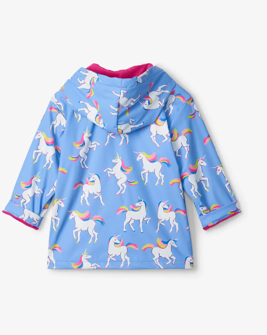 Hatley Unicorn Sky Dance Raincoat : Size 2 to 10