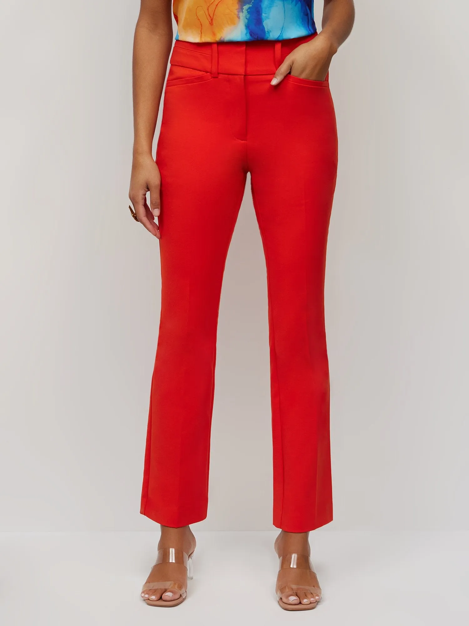 High-Waisted Bootcut Pant - All Season Stretch
