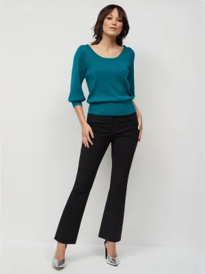 High-Waisted Bootcut Pant - All Season Stretch