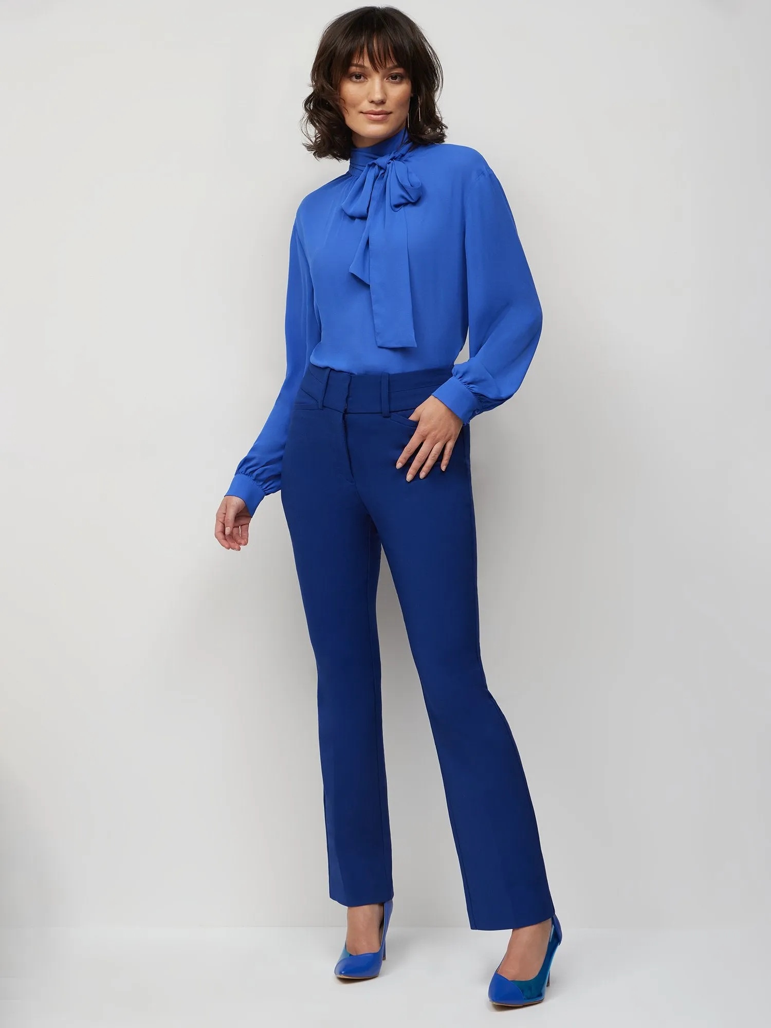 High-Waisted Bootcut Pant - All Season Stretch