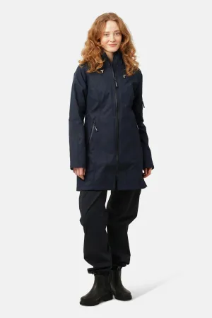 Ilse Jacobsen Rain 37 Dark Indigo Raincoat