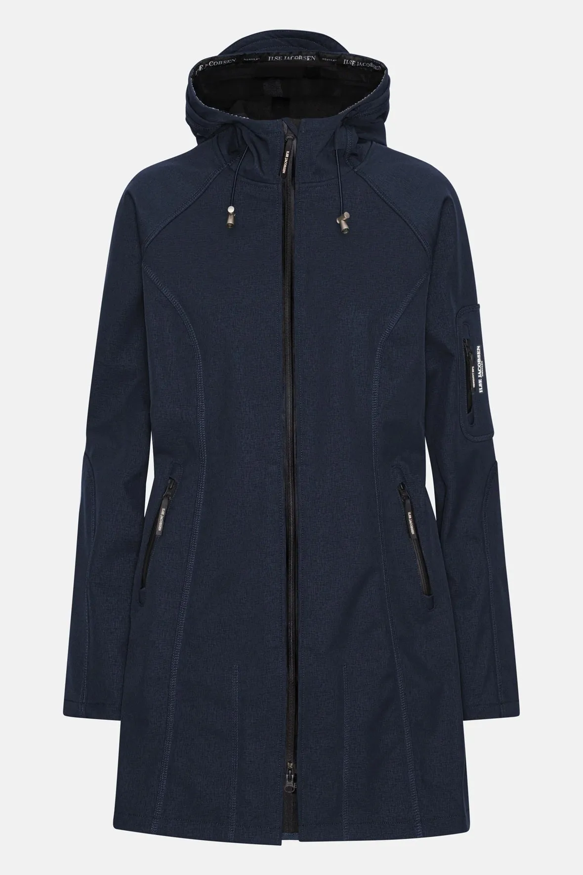 Ilse Jacobsen Rain 37 Dark Indigo Raincoat