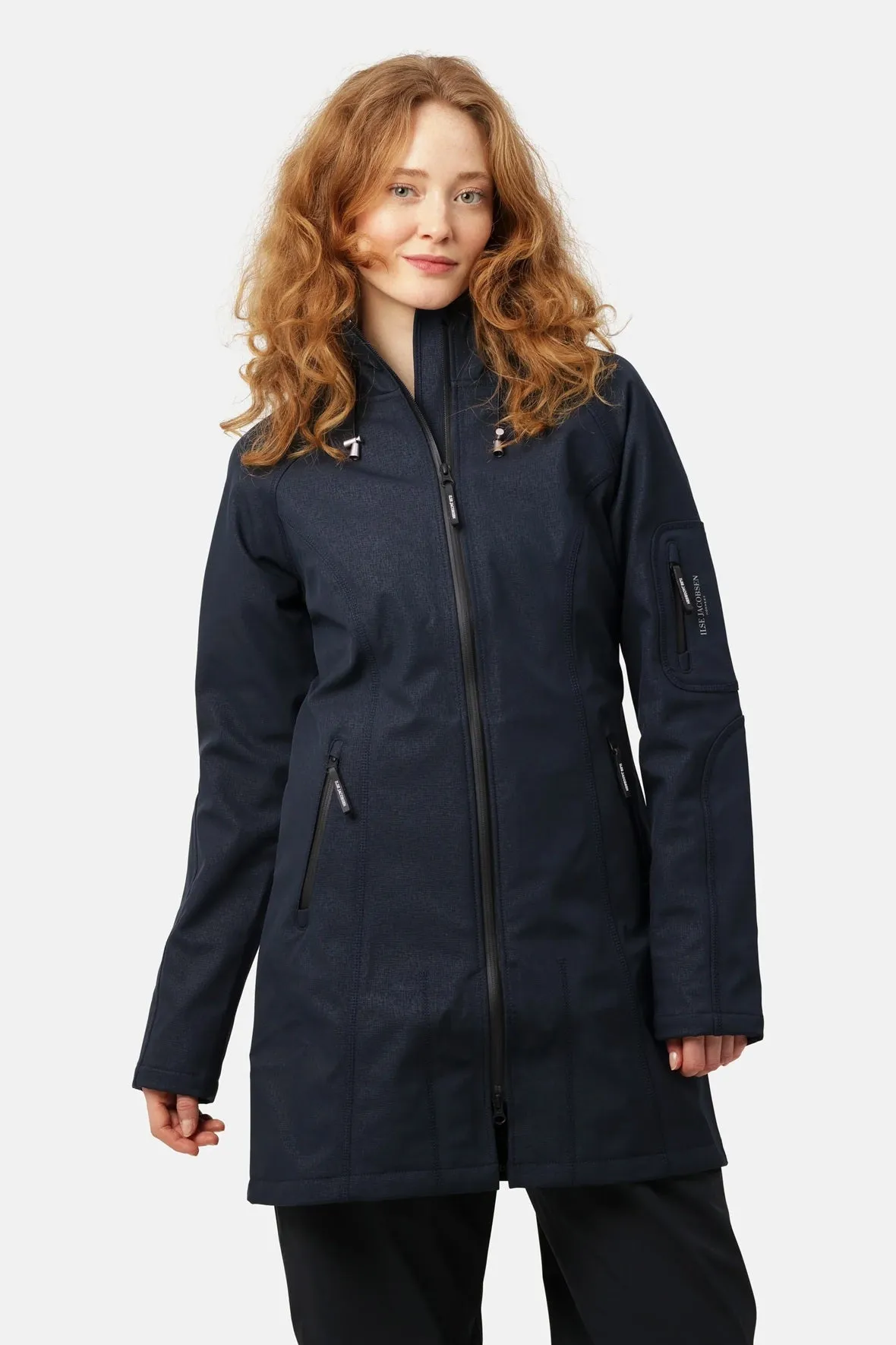 Ilse Jacobsen Rain 37 Dark Indigo Raincoat