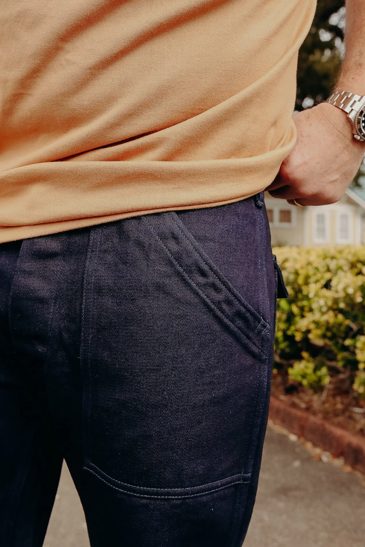 Indigo Baker Pants B402-I