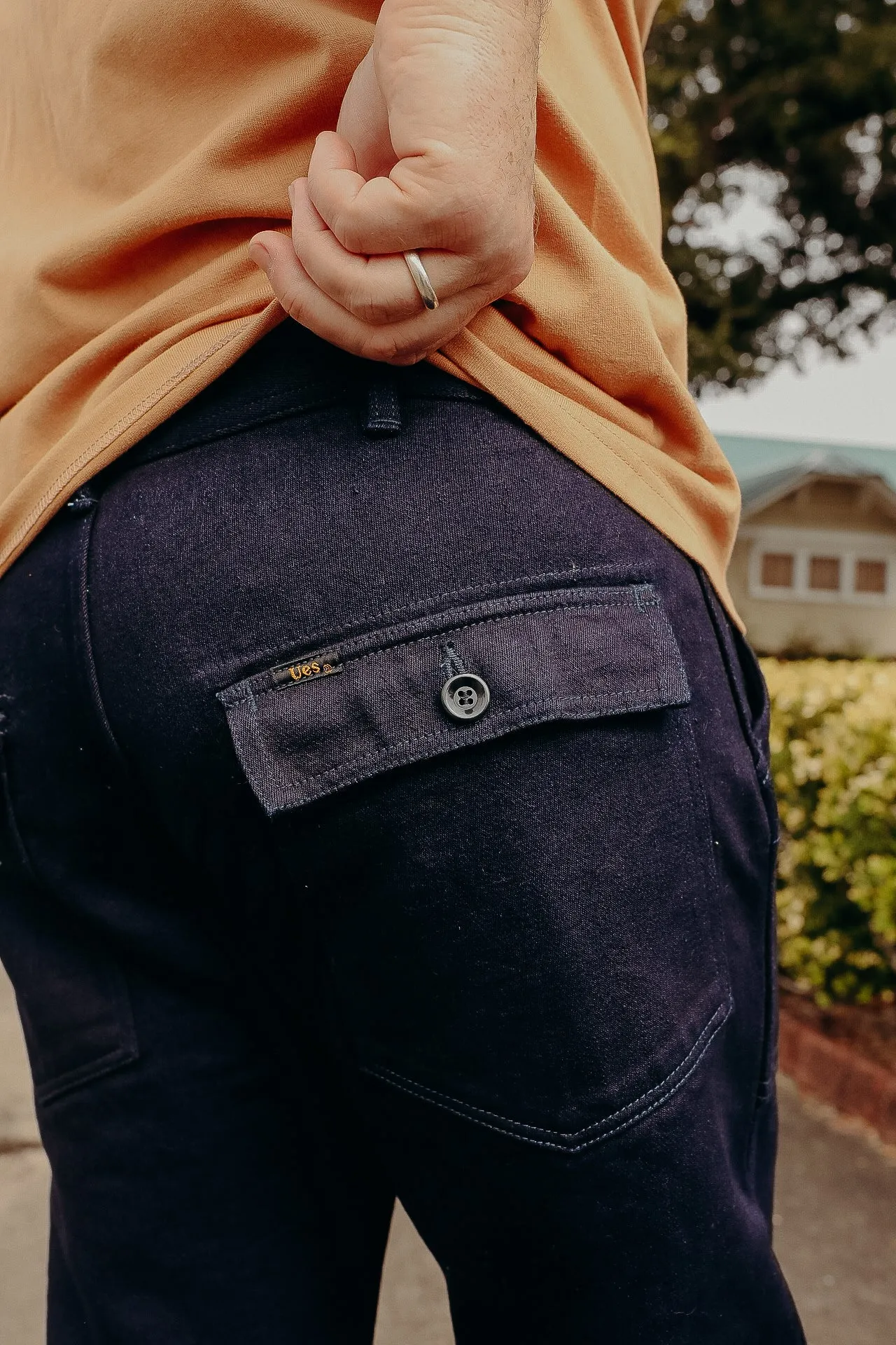 Indigo Baker Pants B402-I