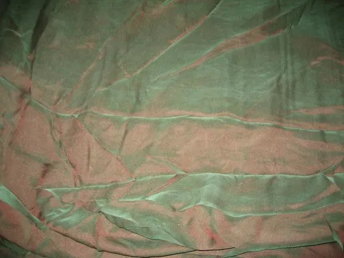 Irridescent Emerald Green colour Chiffon~Width 44&quot;