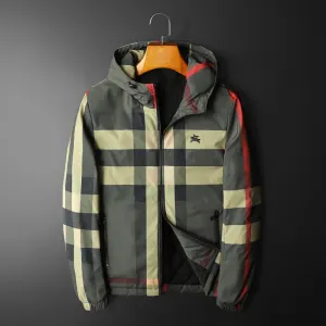 Jack Washington Plaid Hooded Cotton Coat
