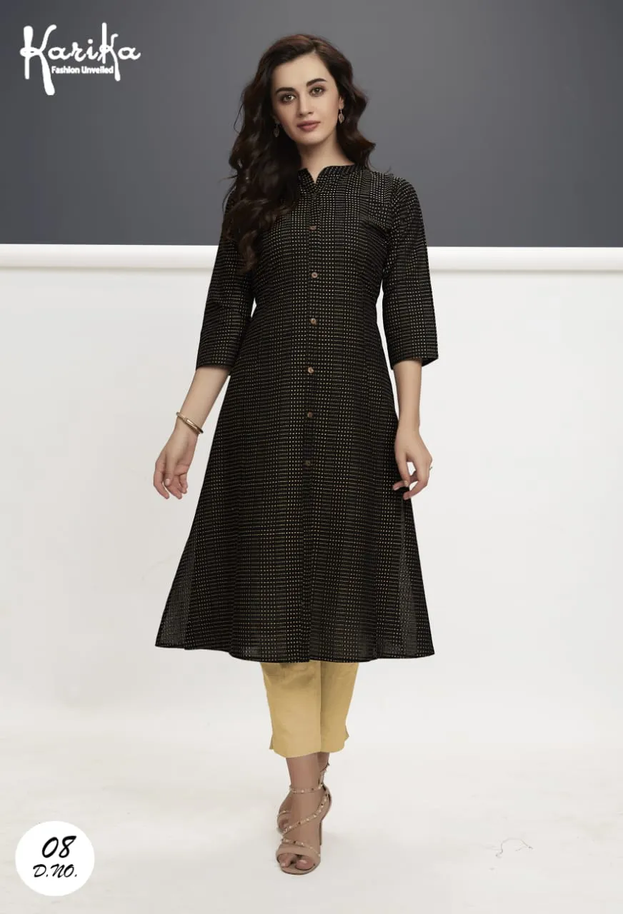 Karika Presents Weaves Vol 2 Cotton Casual Wear Kurtis