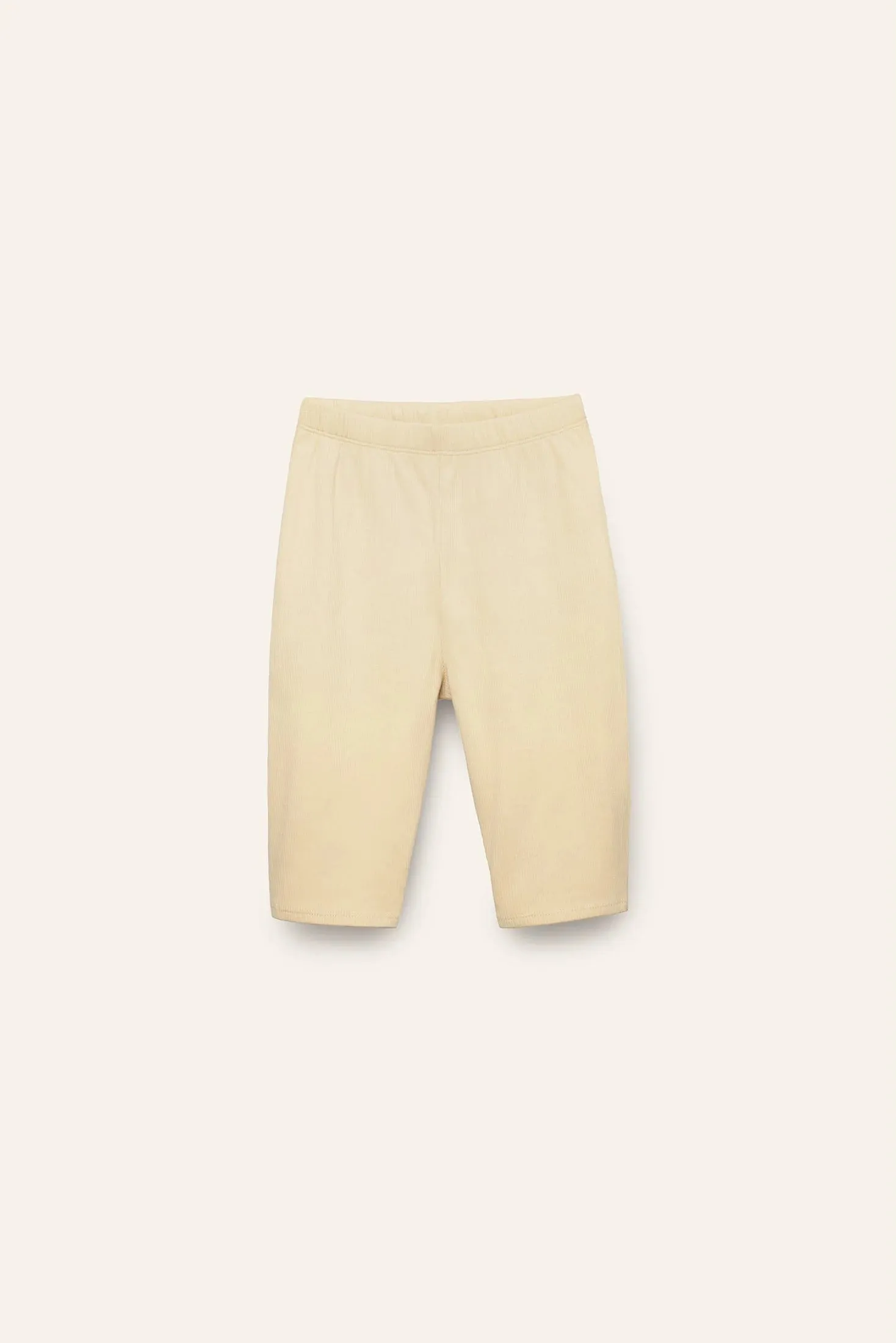 Kids' Pants Light Yellow