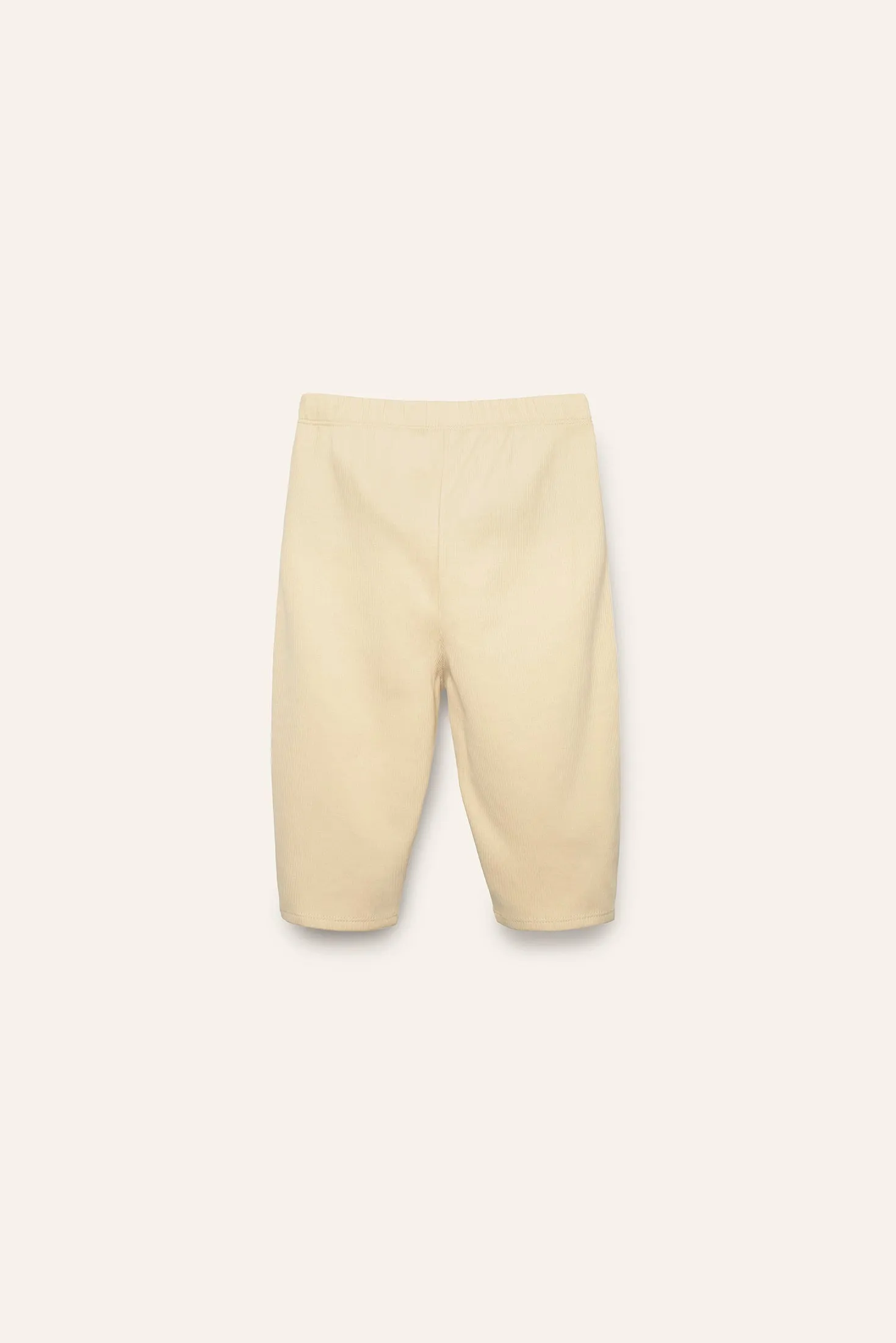 Kids' Pants Light Yellow