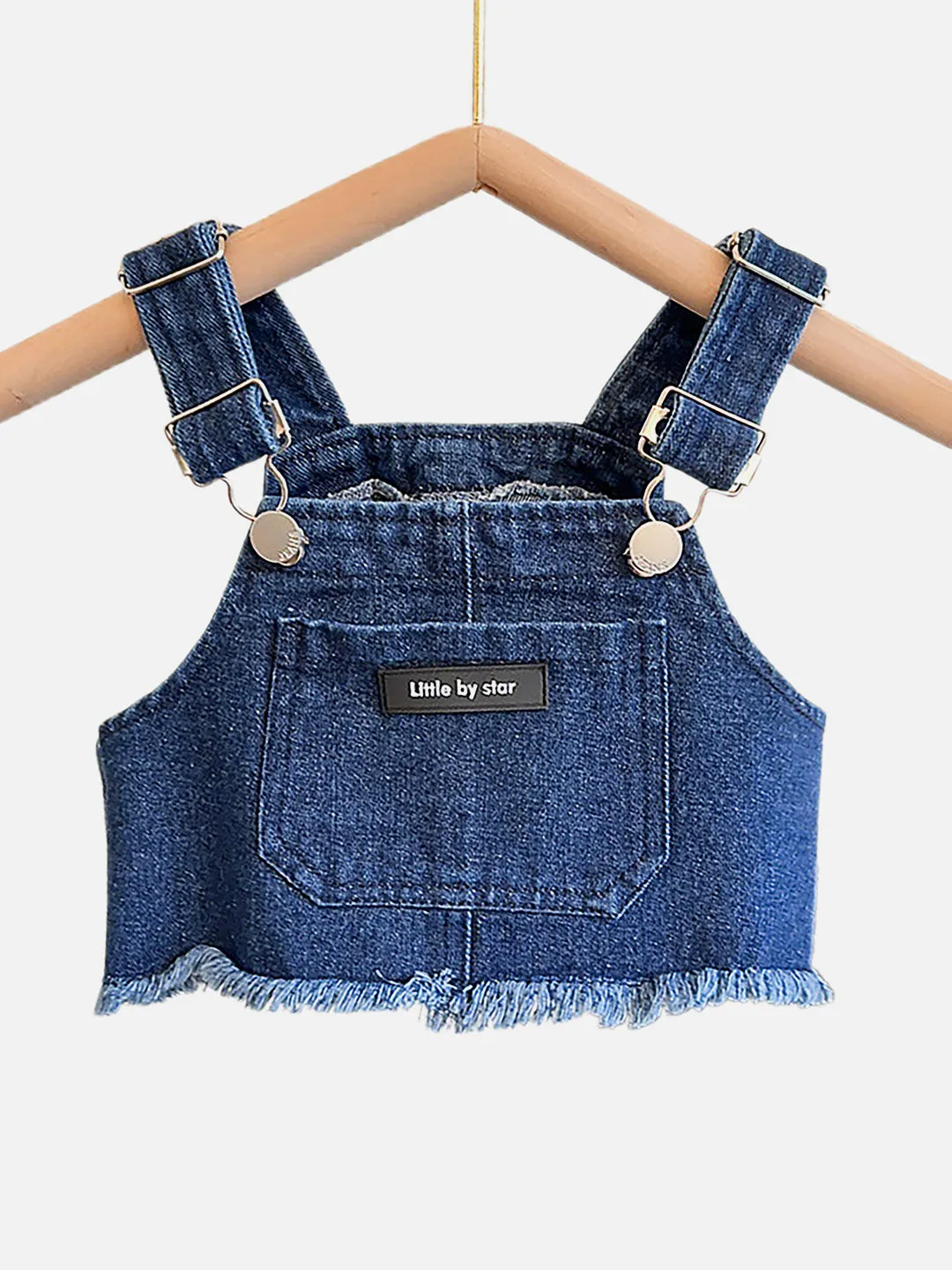Little Surprise Box 3pcs Denim Skirt and Dungaree style clothing for Girls