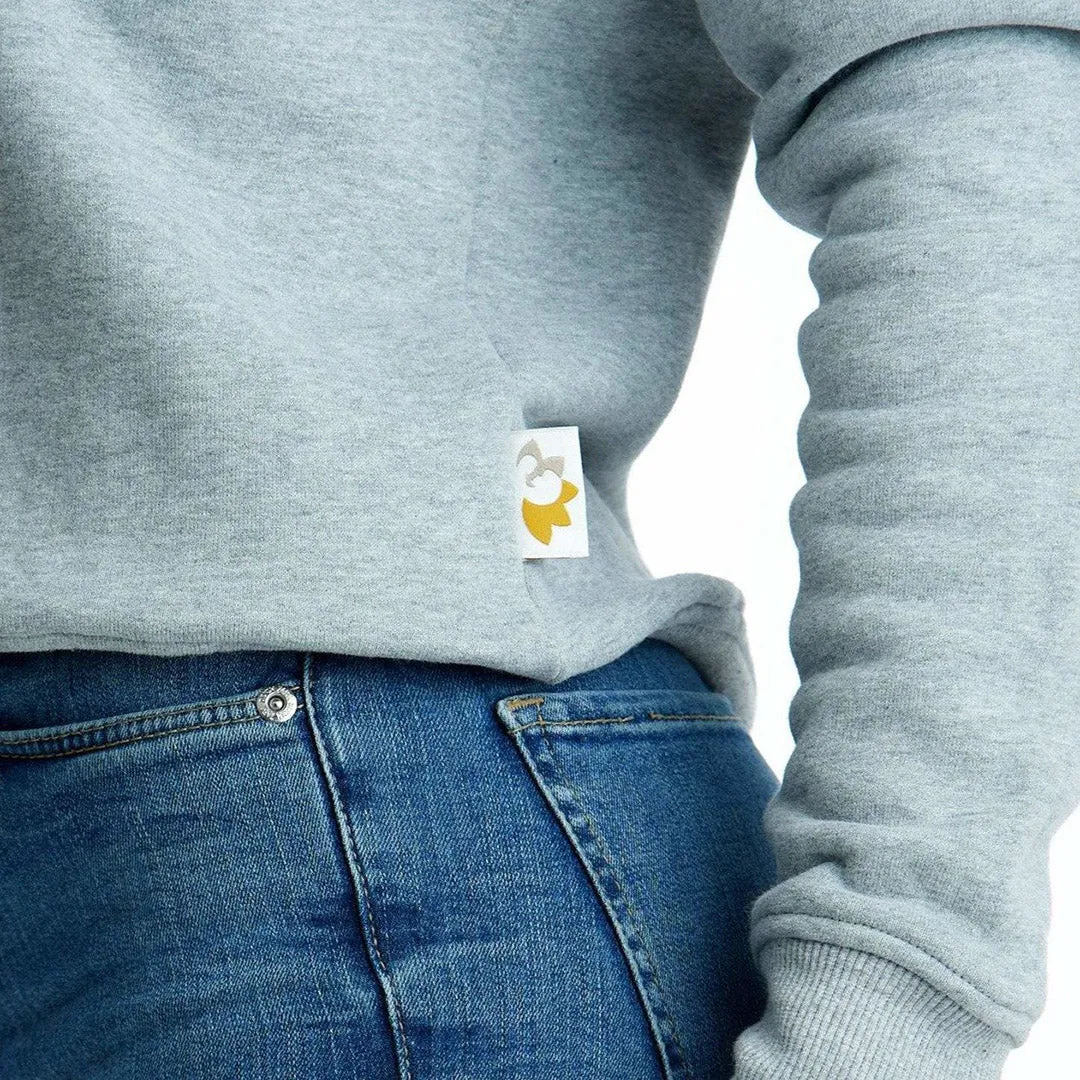 Luxury Liberty London™ Mumma Appliqué Initial Breastfeeding Sweatshirt