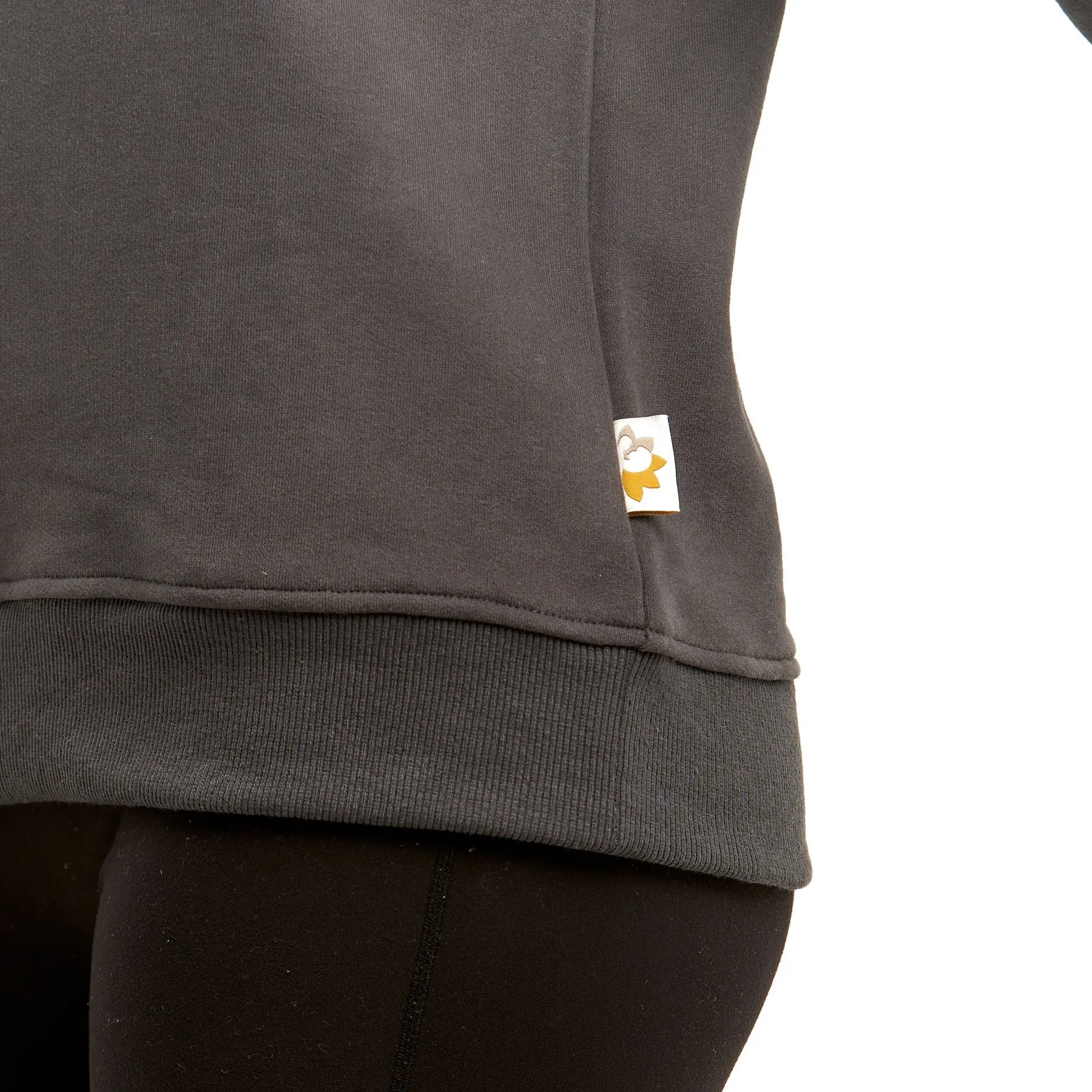 Luxury Liberty London™ Mumma Appliqué Initial Breastfeeding Sweatshirt
