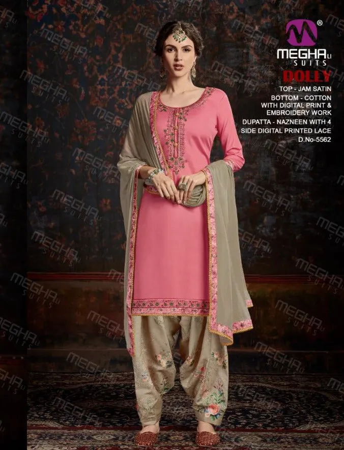 Meghali Suits Dolly Collection Cotton Fabric Casual Wear Salwar Suit
