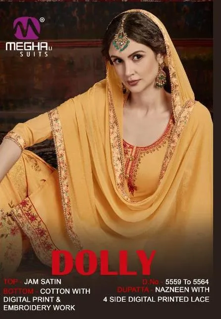 Meghali Suits Dolly Collection Cotton Fabric Casual Wear Salwar Suit